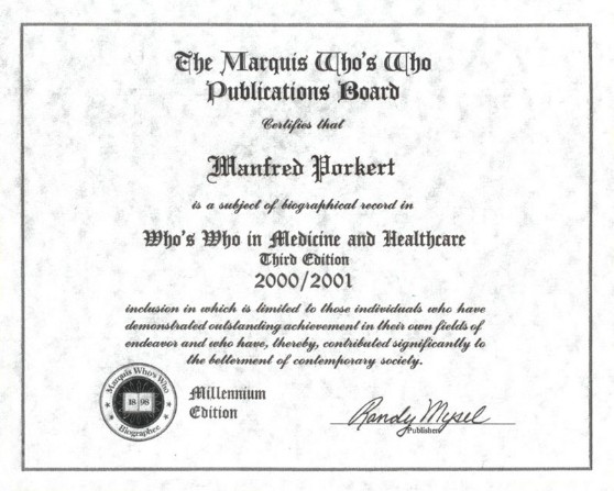 Who's Who in Medicine and Healthcare 2000/2001